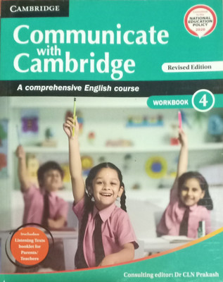Communicate With Cambridge A Comprehensive English Course Work Book 4(Pepper back, Dr cln prakash)