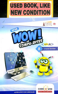 ICSE WOW COMPU-BYTES Class-8 (Old Book)(Paperback, Editorial)