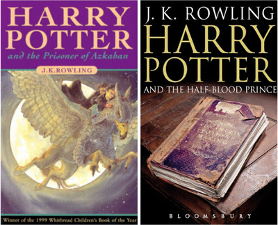 Harry Potter 2 Book Set : Harry Potter And The Prisoner Of Azkaban + Harry Potter And The Half-Blood Prince - Combo Of 2 Books Set(Hardcover, J K Rowling)