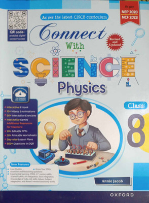 Connect With Science Physics Class 8(Pepper back, Annie jacob)