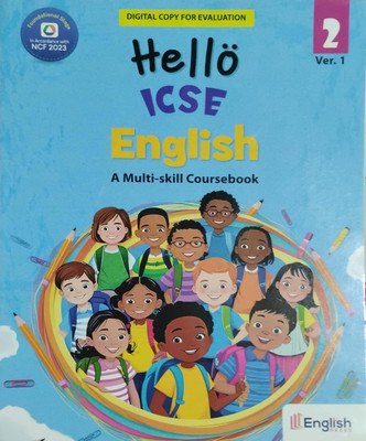 Hello ICSE English A Multi Skill Course Book Class 2(Peper back, Amar Singh Rathore)