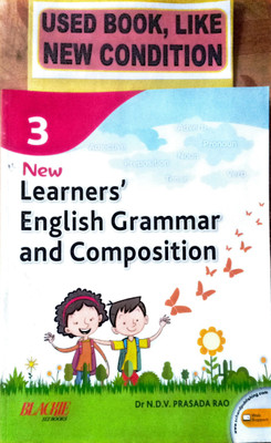 New Learner's English Grammar And Composition Class-3(Old Book)(Paperback, DR.N.D.V. PRASADA RAO)