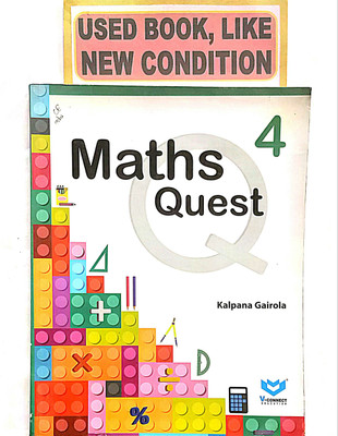 MATHS QUEST Class-4 (Old Book)(Paperback, Kalpana Gairola)