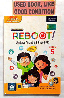 Reboot Computer Book Class-5(Old Book)(Paperback, Sangeeta Panchal, Alka Sabharwal)