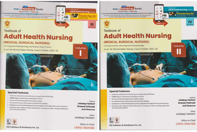 Textbook Of Adult Health Nursing [volume - 1 & 2] Medical Surgical Nursing (Set Of Two Books)(Paperback, JAIDEEP HERBERT, SHWETA PATTNAIK, ANIL SHARMA)