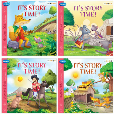 Navneet It's Story Time (Story Books) 1 To 4- Best For Building Lifetime Bond With Reading- With Colourful Illustrations- Read Aloud Stories For Kids- Best Library Book Collection(Paperback, Navneet Education) Navneet It's Story Time (Story Books) 1 To 4- Best For Building Lifetime Bond With Reading- With Colourful Illustrations- Read Aloud Stories For Kids- Best Library Book Collection(Paperback, Navneet Education)