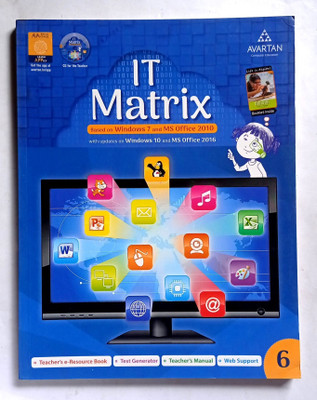 I T Matrix Class -6 (Old Like New Book)(Paperback, Editorial)