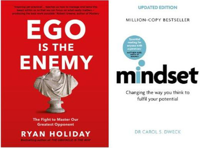 Mindset + Ego Is The Enemy Combo (Paperback, Carol Dweck + Ryan Holiday)(Paperback, Carol Dweck, Ryan Holiday) Mindset + Ego Is The Enemy Combo (Paperback, Carol Dweck + Ryan Holiday)(Paperback, Carol Dweck, Ryan Holiday)