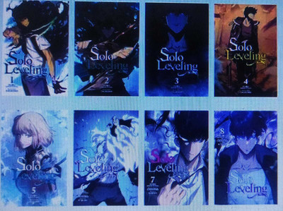 Solo Leveling, Vol. 1 & Vol. 2 & Vol. 3 & Vol. 4 & Vol. 5 & Vol. 6 & Vol. 7 & Vol. 8 (Manga) (Combo Of 8 Books) (Books Set) - Rise Of The Solo Hunter (Paperback, Kisoryong Chugong)(Paperback, Kisoryong Chugong)