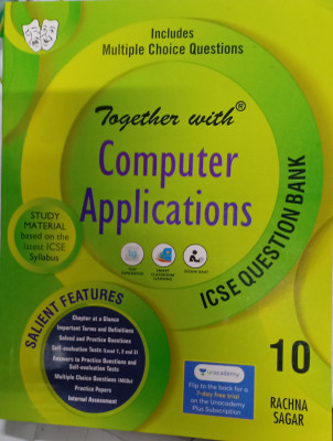 Computer Applications ICSE Questions Band Class 10(Pepper back, Aditi Arora)