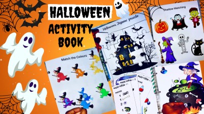 Halloween Activity Book(Hardcover, Amrutha)