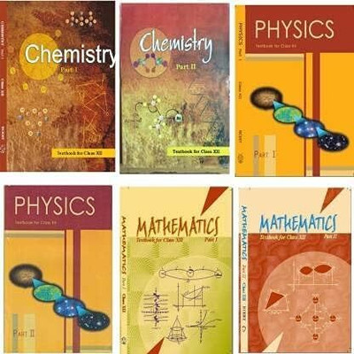 NCERT Class 12 Book Set Of 6 Textbook For Class XII | Chemistry + Physics + Mathematics Part 1 And 2 | 12th Class 2024-25 Edition (English Medium) 12th Books Set(-, NCERT)