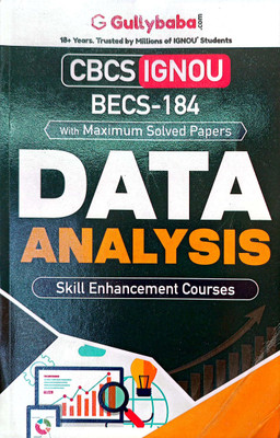 IGNOU BAG Help Guide (BECS-184, DATA ANALYSIS)(PAPER BINDING, GPH)