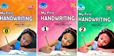 MY FIRST HANDWRITING Children’s English Handwriting Books Different Levels 0,1,2 Letter, Letters And Word. SK Publication Pratap Kumar Mati(Paperback, PRATAP KUMAR MATI)