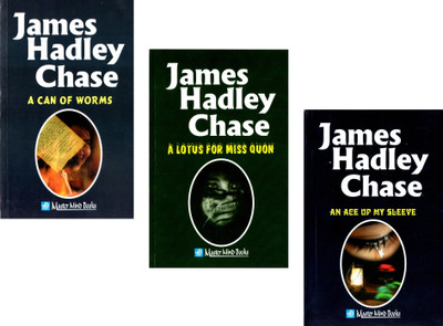 JAMES HADLEY CHASE - A Can Of Worms, A Lotus For Miss Quon, An Ace Up My Sleeve |Set Of 3 Books|(Paperback, James Hadley Chase)