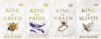 King Of Sloth + King Of Wrath + King Of Pride + King Of Greed (4 Books) Combo(Paperback, Ana Huang)