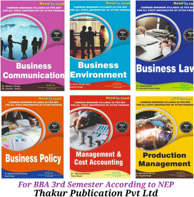 Best Book BBA- 3rd Semester ( 6 IN 1) 6 Books Combo Set FOR NEP (Common Minimum) Syllabus New Edition(Paperback, Dr. Nimmi Singh, Dr. Unnati Jadun)
