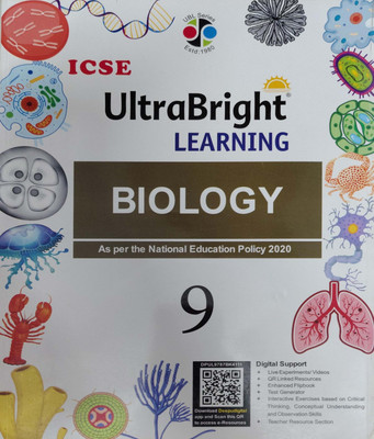 ICSE Ultrabright Learning Biology Class 9(Pepper back, Ragini Mishra, Deeksha silas)
