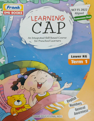 Frank Emu Books Learning Cap Lower Kg Term 1(Paperback, Ritika Grover)