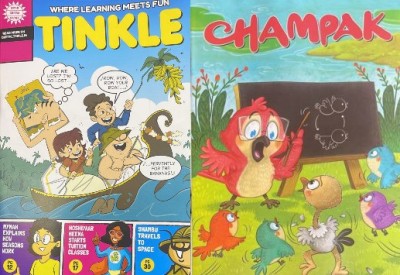 Tinkle September 2022 And Champak English September First 2022 Kids English Books(Paperback, Tinkle)