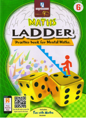 Impression MATHS LADDER For Class - 6 (Practice Book For Mental Maths)(Paperback, Lata Thergaonkar)
