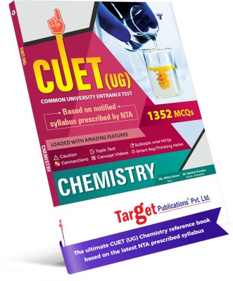 CUET Entrance Exam Book Science | Chemistry | Common University Entrance Test For Under-Graduate/ Integrated Courses(Paperback, Target Publications)