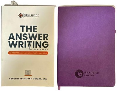 The Answer Writing Manual Upsc Guide By Shushti Deshmukh Ias Best For All Civil Services Examination(Paperback, shushti deshmukh iasc)