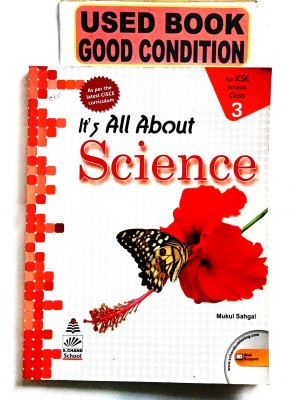 It's All About Science For Icse Class-3(Old Book)(Paperback, MUKUL SAHGAL)