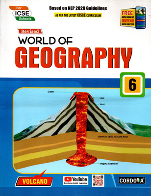 Revised World Of Geography, Cordova For ICSE Class-6(Paperback, Vinita Kumar)