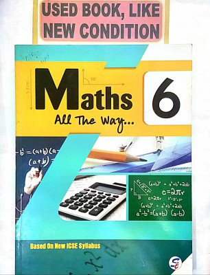 MATHS ALL THE WAY Class-6 (Old Book)(Paperback, Vandita Saxena)