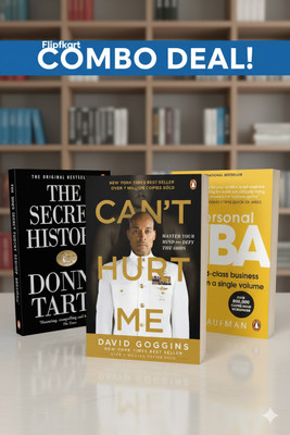 Can't Hurt Me + The Personal MBA + The Secret History: 3-In-1 Bestseller Combo Set | Business, Mindset, And Thriller Fiction(Paperback, David Goggins, Donna Tartt)