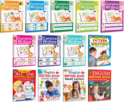 English Writing Books Complete Combo | Set Of 13 Writing Books(Paperback, Sawan)