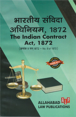 Indian Contract Act,1872 In Hindi Diglot(Paperback, Hindi, Editorial Board of Allahabad Law publications)