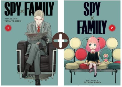 Combo Books Of Spy X Family Vol 1 & Vol 2(Paperback, Endo Tatsuya)