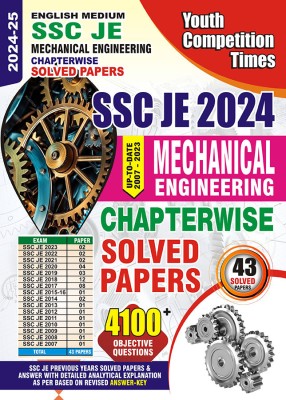 2024-25 SSC JE (Pre & Mains) Mechanical Engineering Solved Papers(Paperback, YCT EXPERT TEAM)