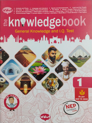 Knowledge Book General Knowledge And I.Q Test Class 1(Paperback, Vibhu Krishnatri)