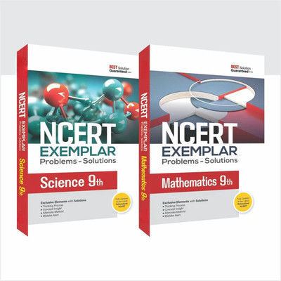 Combo Of NCERT Exemplar Science & Mathematics Class 9th | English Medium(Paperback, Editorial Board)