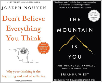 Don'T Believe Everything You Think + The Mountain Is You(Paperback, Wiest Brianna)