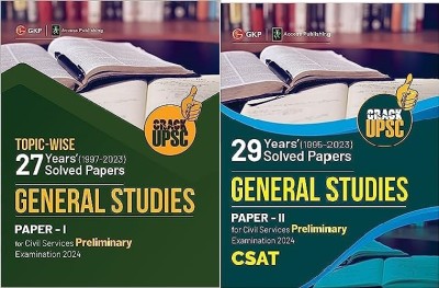 UPSC 2024 : General Studies Paper I : 21 Practice Papers+UPSC 2024 : General Studies Paper II (CSAT) : 21 Practice Papers(Paperback, GKP PUBLICATIONS)