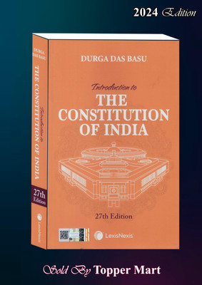 Introduction To The Constitution Of India 27th Edition 2024(Paperback, dd basu)