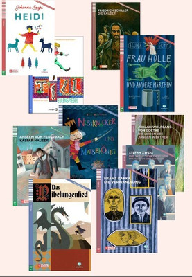 A1-Johanna Spyri Heidi+Frau Holle Und Andere Marchen +A2-Nussknacker Und Mausekönig+Das Nibelungenlied +Kaspar Hauser+Till Eulenspiegel +B1-Die Leiden Des Jungen Werther +Die Verwandlung +Die Welt Von Gestern+Die Rauber ( Set OF 10 )(Paperback, Johanna Spyri) A1-Johanna Spyri Heidi+Frau Holle Und Andere Marchen +A2-Nussknacker Und Mausekönig+Das Nibelungenlied +Kaspar Hauser+Till Eulenspiegel +B1-Die Leiden Des Jungen Werther +Die Verwandlung +Die Welt Von Gestern+Die Rauber ( Set OF 10 )(Paperback, Johanna Spyri)