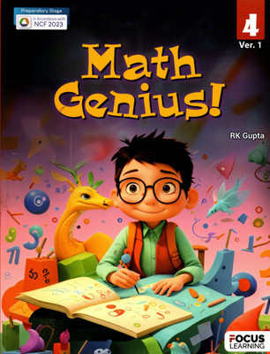 Math Genius, Ver-1, Class-4(Paperback, R K Gupta)