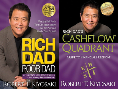 Rich Dad Poor Dad And Cash Flow Quadrant(Paperback, robert t.kiyosaki)
