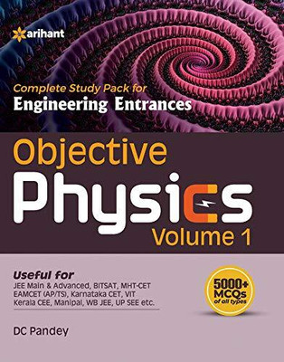 Objective Physics Vol 1 For Engineering Entrances 2021 By D C Pandey(Paperback, D C Pandey)