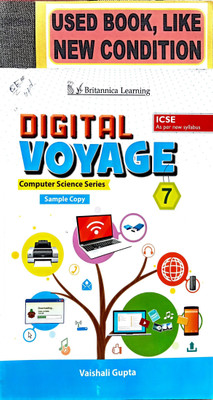 Icse Digital Voyage Computer Science Series Class-7(Old Book)(Paperback, VAISHALI GUPTA)