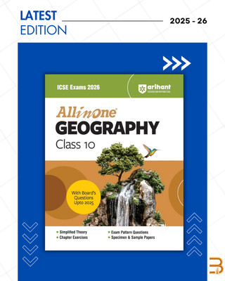 All In One ICSE Geography Class 10th 2025-26(Paperback, Farah Sultan (Author))