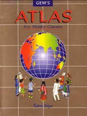 Gem's Atlas For Middle Classes(paperpack, ratna sagar)