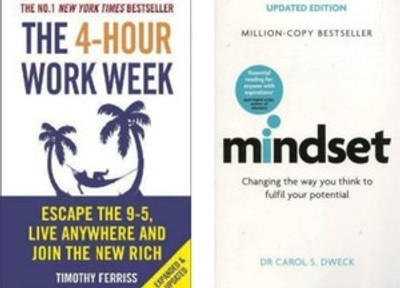The 4-Hour Work Week + Mindset (Set Of 2 Books) By Tim Ferriss & Carol S. Dweck | Self-Help, Productivity & Success Combo(Paperback, Tim Ferriss, Carol S. Dweck) The 4-Hour Work Week + Mindset (Set Of 2 Books) By Tim Ferriss & Carol S. Dweck | Self-Help, Productivity & Success Combo(Paperback, Tim Ferriss, Carol S. Dweck)