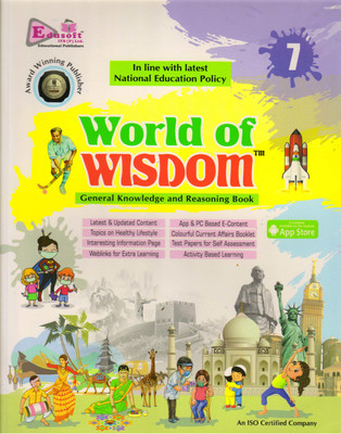 World Of Wisdom - 7
( General Knowledge And Reasoning Book )(Paperback, GAGAN AGARWAL)