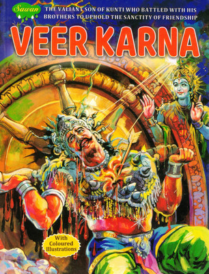 Veer Karna | Illustrated Story Of The Brave Warrior From Mahabharata | Sawan Book(Paperback, Dr. Mahendra Mittal)